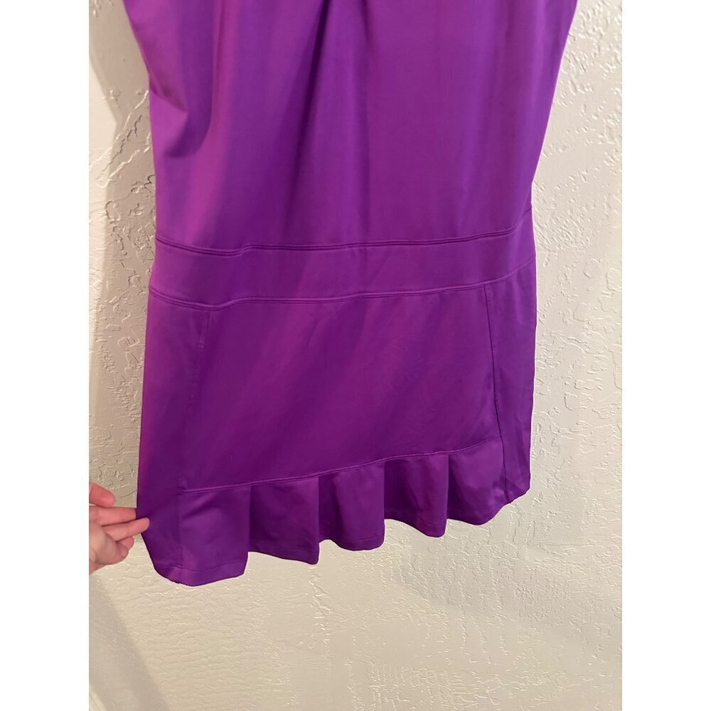 Y Calvin Klein Performance Quick Dry Purple Athletic Dress - Picture 2 of 10